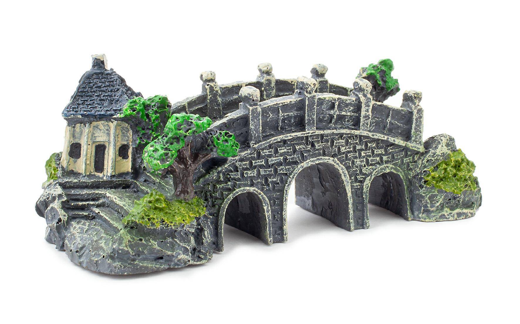 Aquariendekoration - Brücke Happet R067 10 cm (S-R067SH)