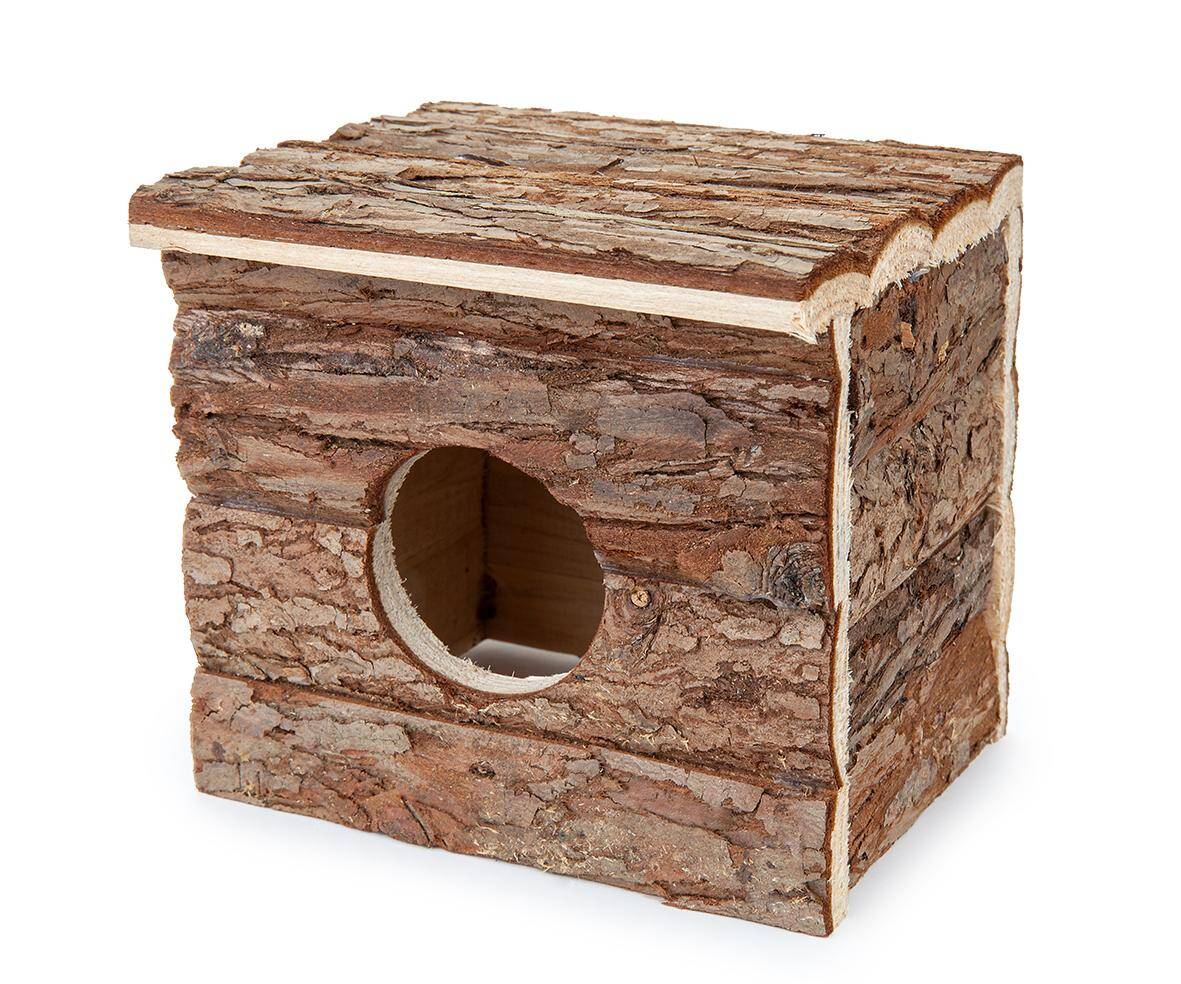Hamster house 16 cm wooden (Z-K743YI)