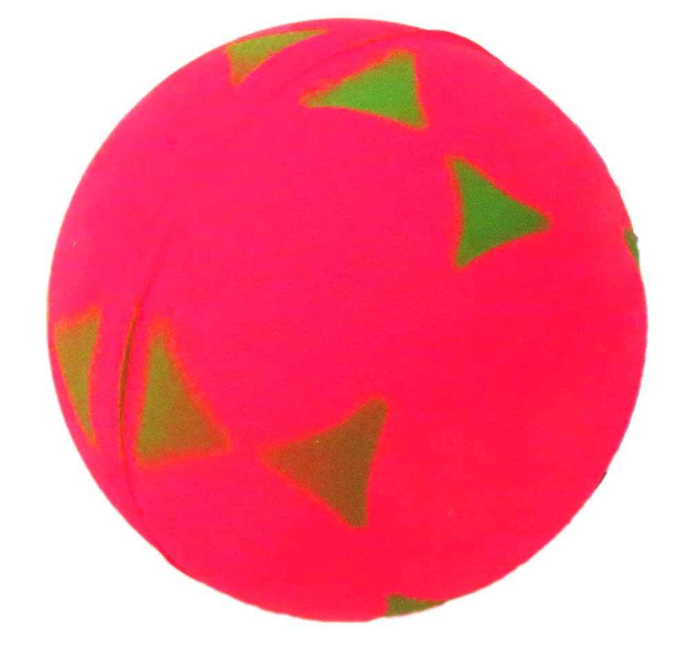 Moosgummi-Ball Dreiecke Happet 57mm rosa (Z-Z728JK)