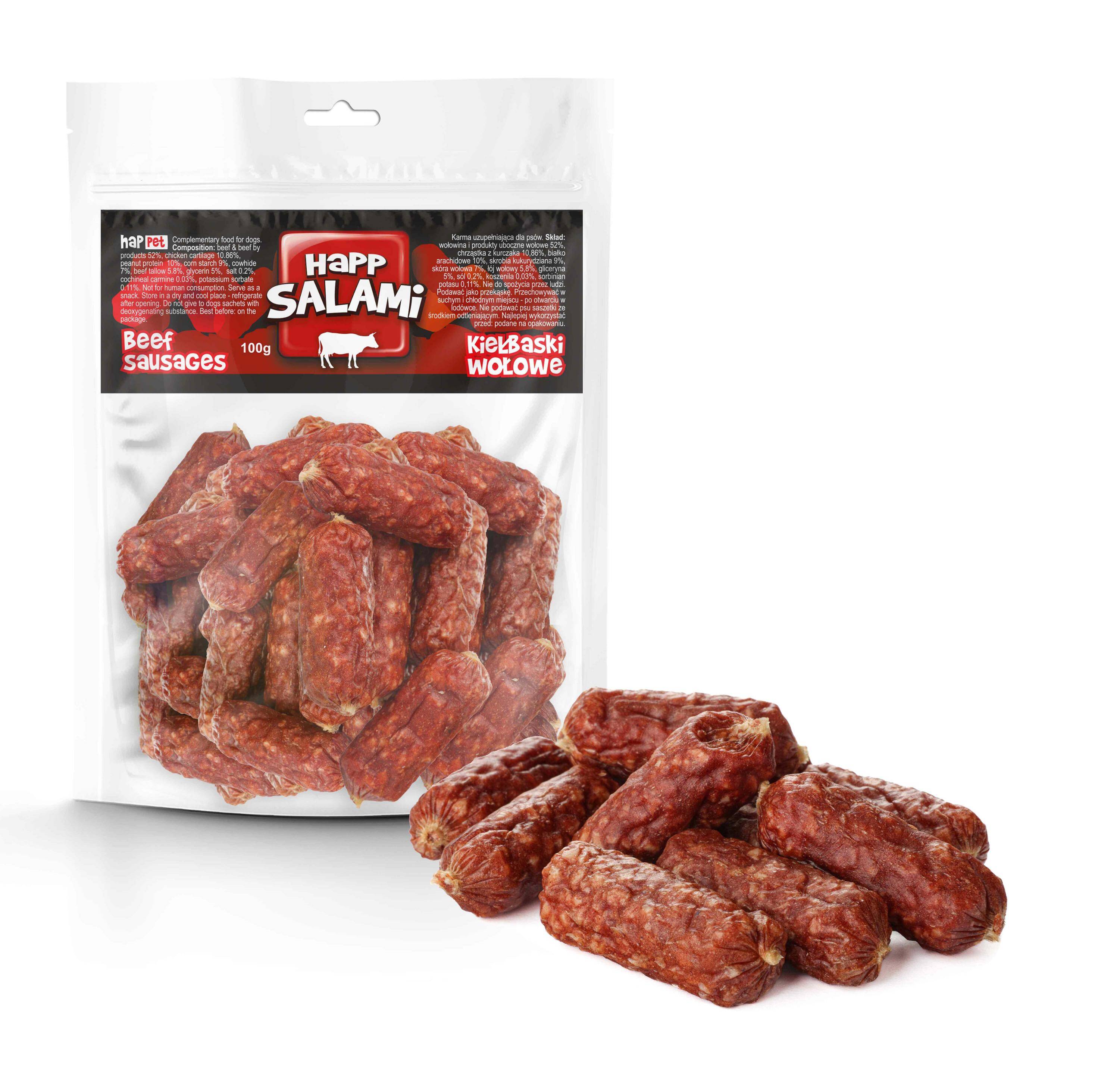 Beef Salami Sausages 100 g