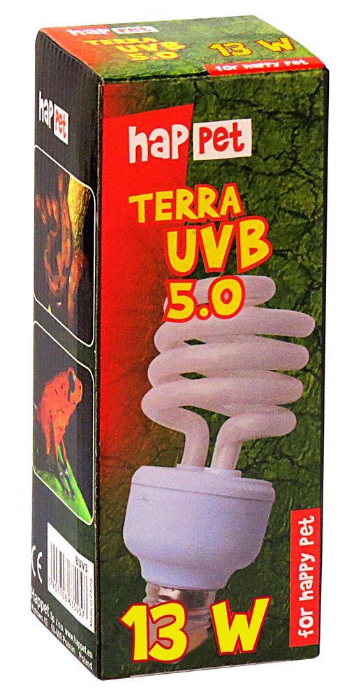 Żarówka Terra UVB Happet 5.0/13W