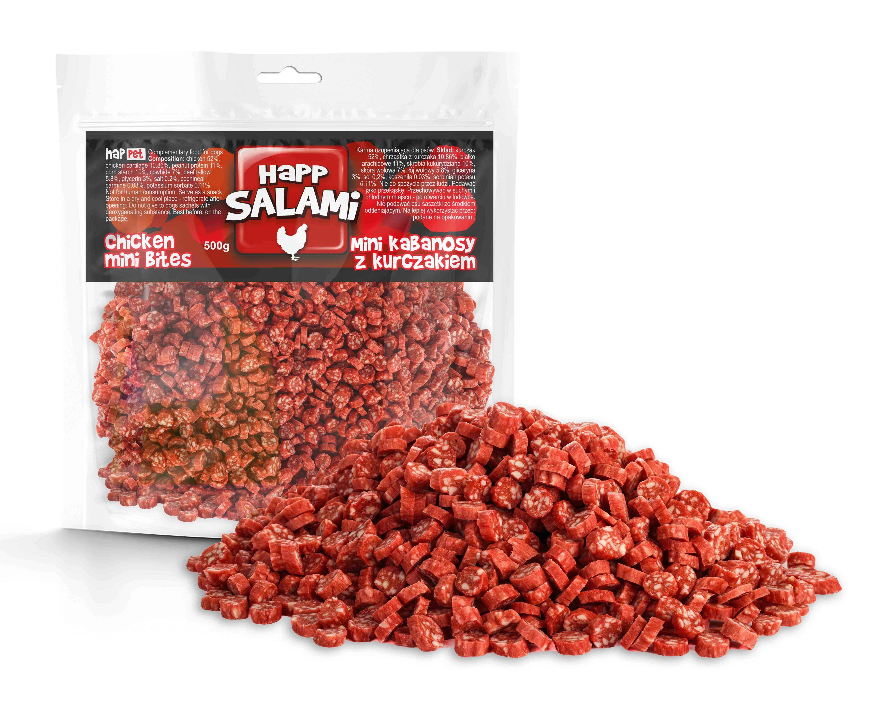 Mini Salami Bites with Chicken 500 g
