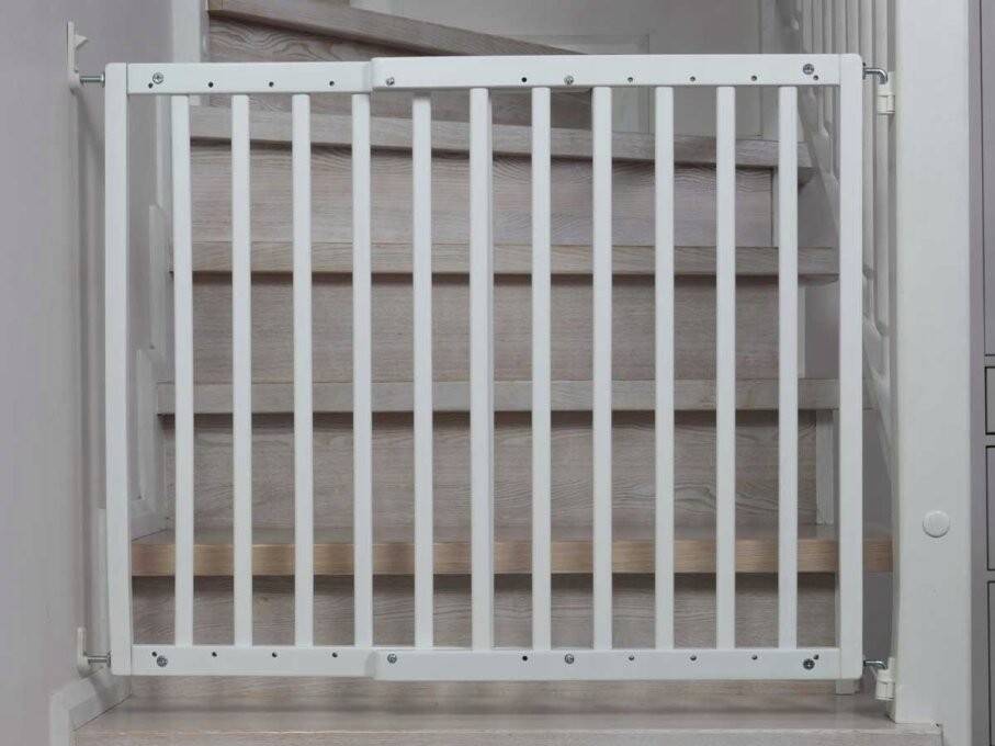 Barierka ochronna na schody biała 63-103 cm Modilok (Zdjęcie 3)