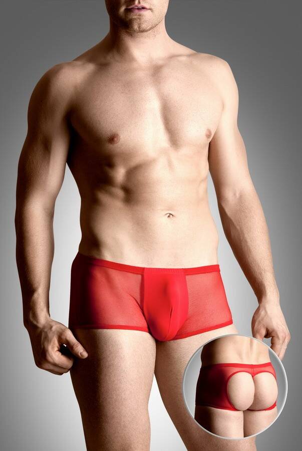SOFTLINE - MENS SHORTS 4493 RED M/L
