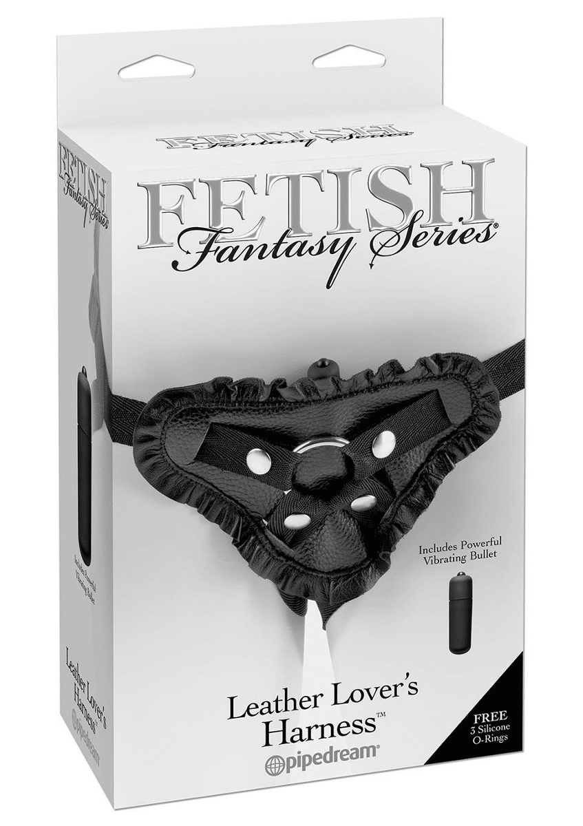 Proteza-FF LEATHER LOVERS HARNESS BLACK
