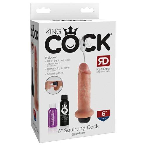 King Cock 15cm Squirting Dildo