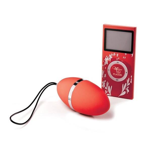 PLAISIRS SECRETS- VIBRATING EGG RED