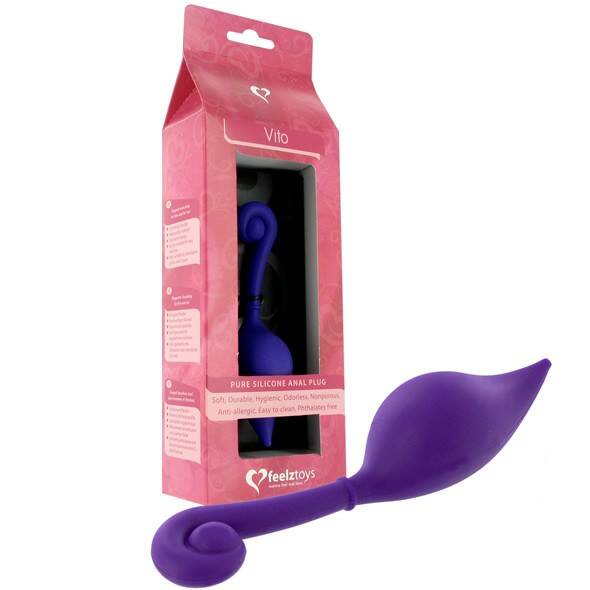 FEELZTOYS - VITO ANAL PLUG PURPLE