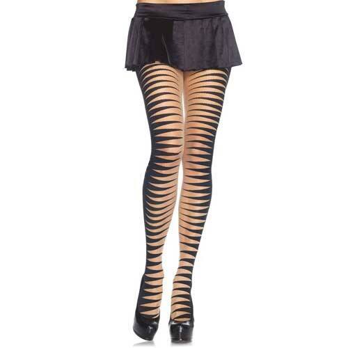 LEG AVENUE Rajstopy 7936 Black/Beige OS