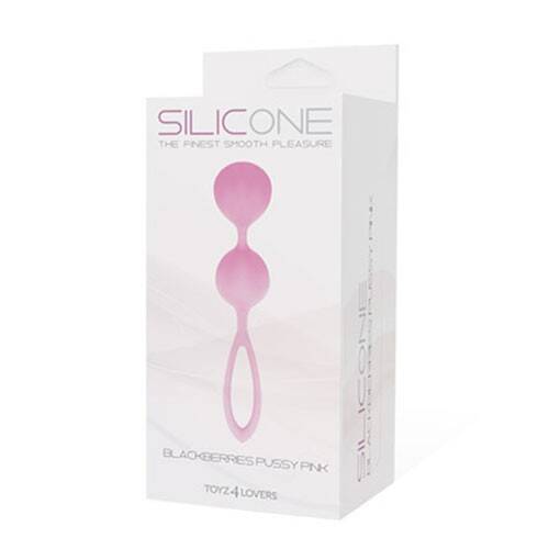 SILICONE BLACKBERRIES PUSSY PINK