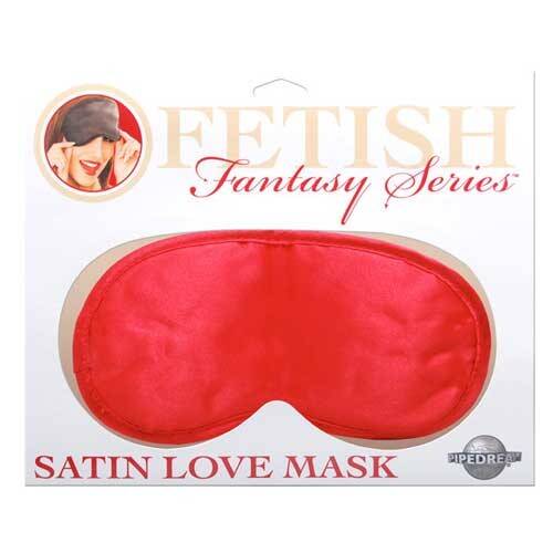 FF SATIN LOVE MASK RED