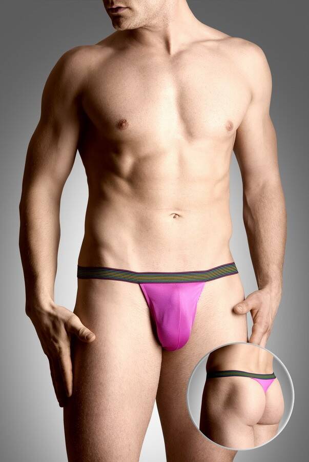 SOFTLINE - MENS THONGS 4496 PINK M/L