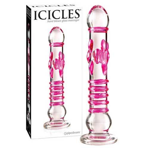 ICICLES HAND BLOWN GLASS MASSAGER 6