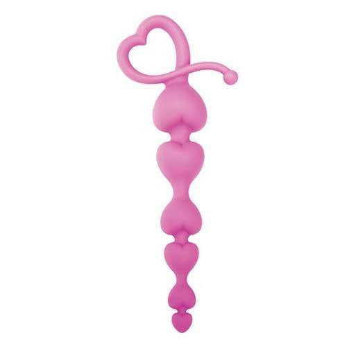 T4L HEARTY ANAL WAND SILICONE PINK