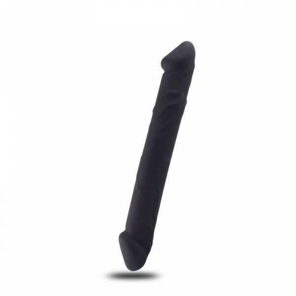 T4L Realistic double dildo BLACK