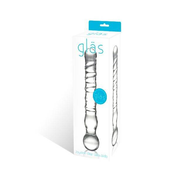 Glas - Joystick Clear Dildo 8