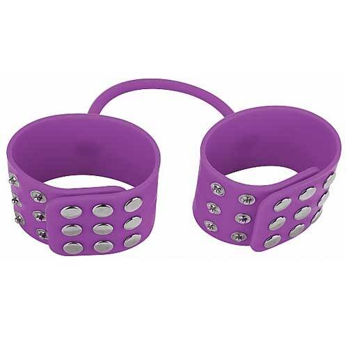OUCH! SILICONE CUFFS PURPLE