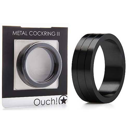 OUCH! METAL COCKRING III BLACK
