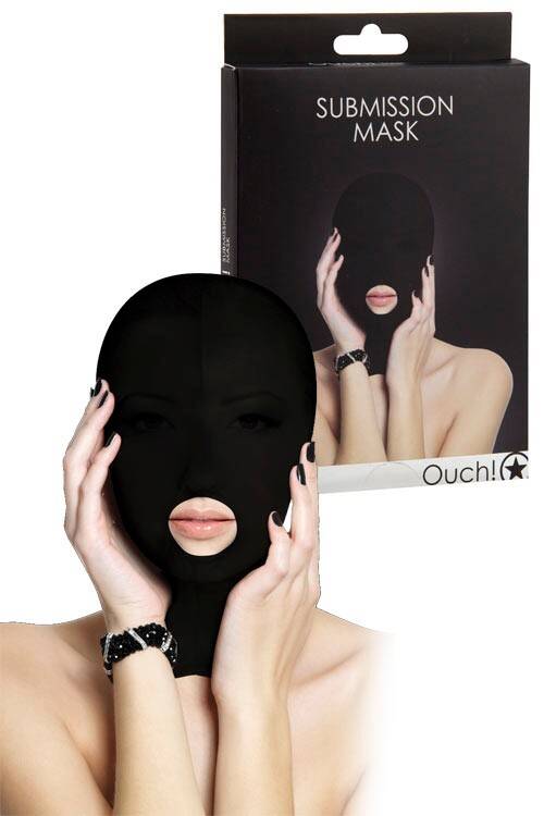 OUCH! SUBMISSION MASK BLACK