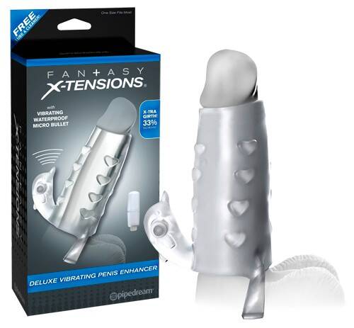 Delux Vibrating Penis Enhancer
