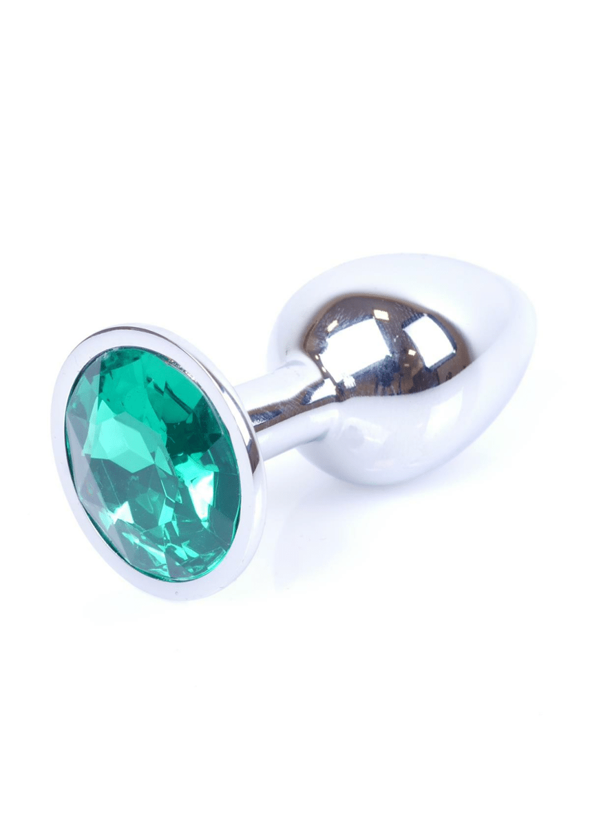 Jawellery Silver Plug Green