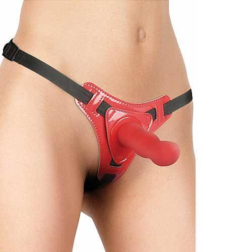 OUCH! DELIGHT STRAP-ON RED