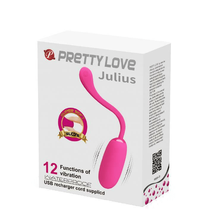 Pretty Love Julius Egg Pink 12 Vibrarion