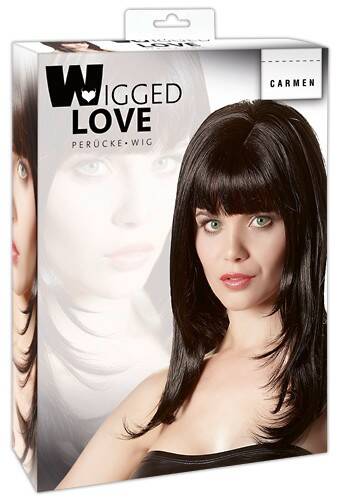 WIGGED PERUKA CARMEN BLACK