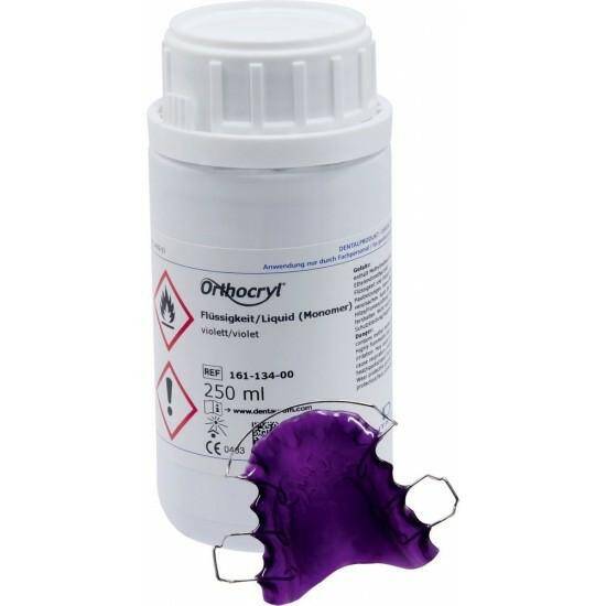 Orthocryl płyn fioletowy 250ml (Zdjęcie 1)