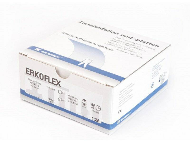 Płytka Erkoflex 1,0mm miękka kwadratowa