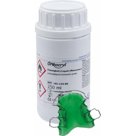Orthocryl płyn szmaragdowo-zielony 250ml (Zdjęcie 1)