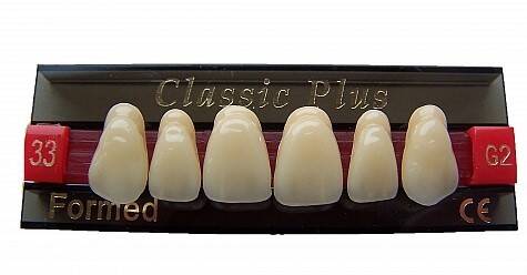 Zęby akrylowe Formed Classic Plus