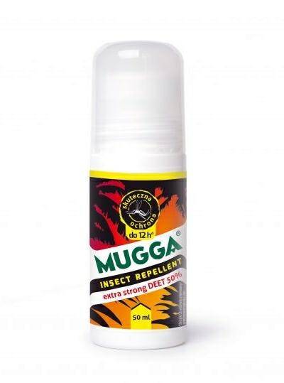 Mugga Strong 50% Deet Roll On 50ml (Zdjęcie 1)
