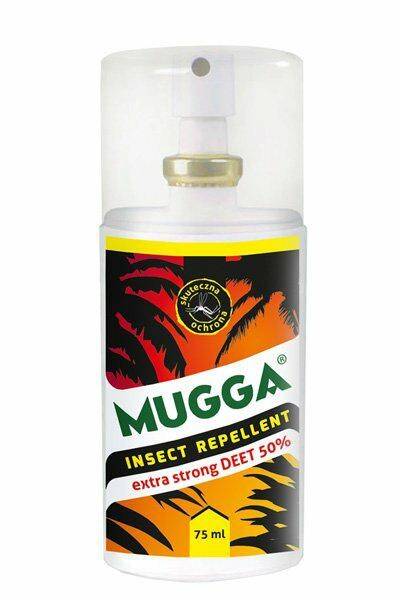 Mugga Strong 50% Deet spray (atomizer) 75 ml