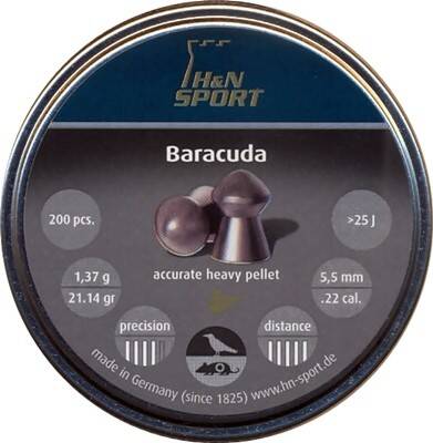 Śrut pneum. 5,5mm H&N Baracuda