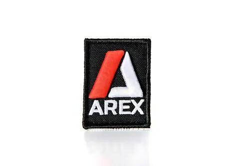 Naszywka AREX Logo 3D, rzep