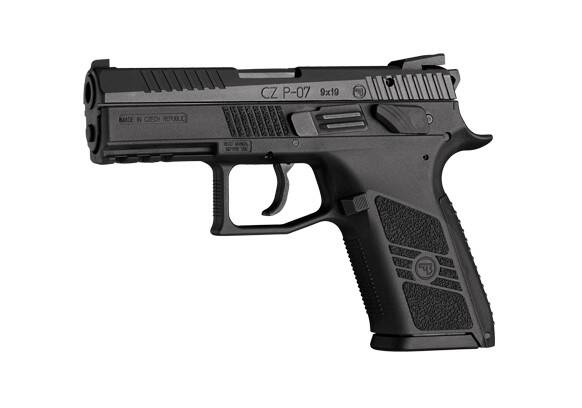 Pistolet CZ P-07 k. 9mm Luger, manual safety+decocking