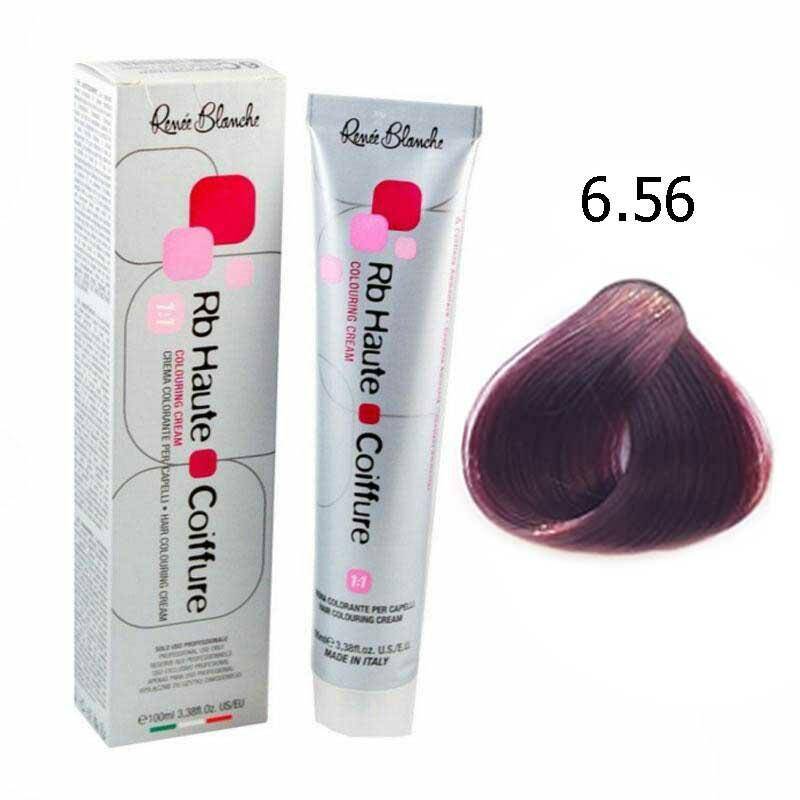 Renee Blanche Haute Coiffure Farba do w łosów - 6.56 Opalizujący czerwony ciemny blond, trwała koloryzacja 100ml