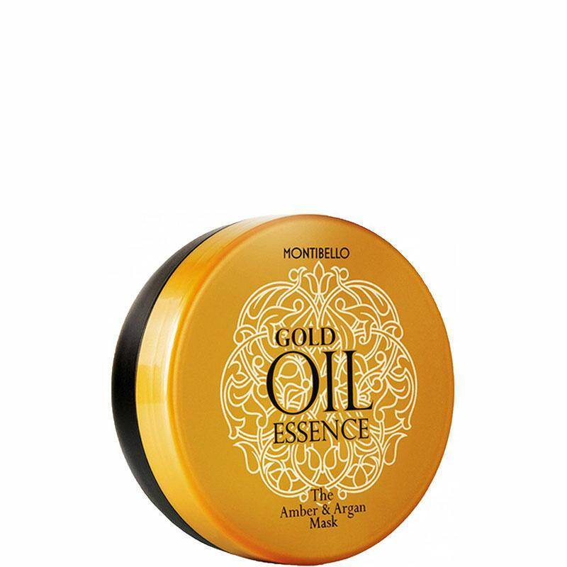 Montibello Gold Oil Essence Maska bursztynowo-arganowa do włosów 200ml