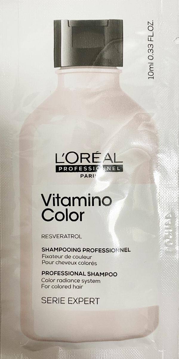 Loreal Vitamino Color Szampon do włosów farbowanych 10ml (Zdjęcie 1)