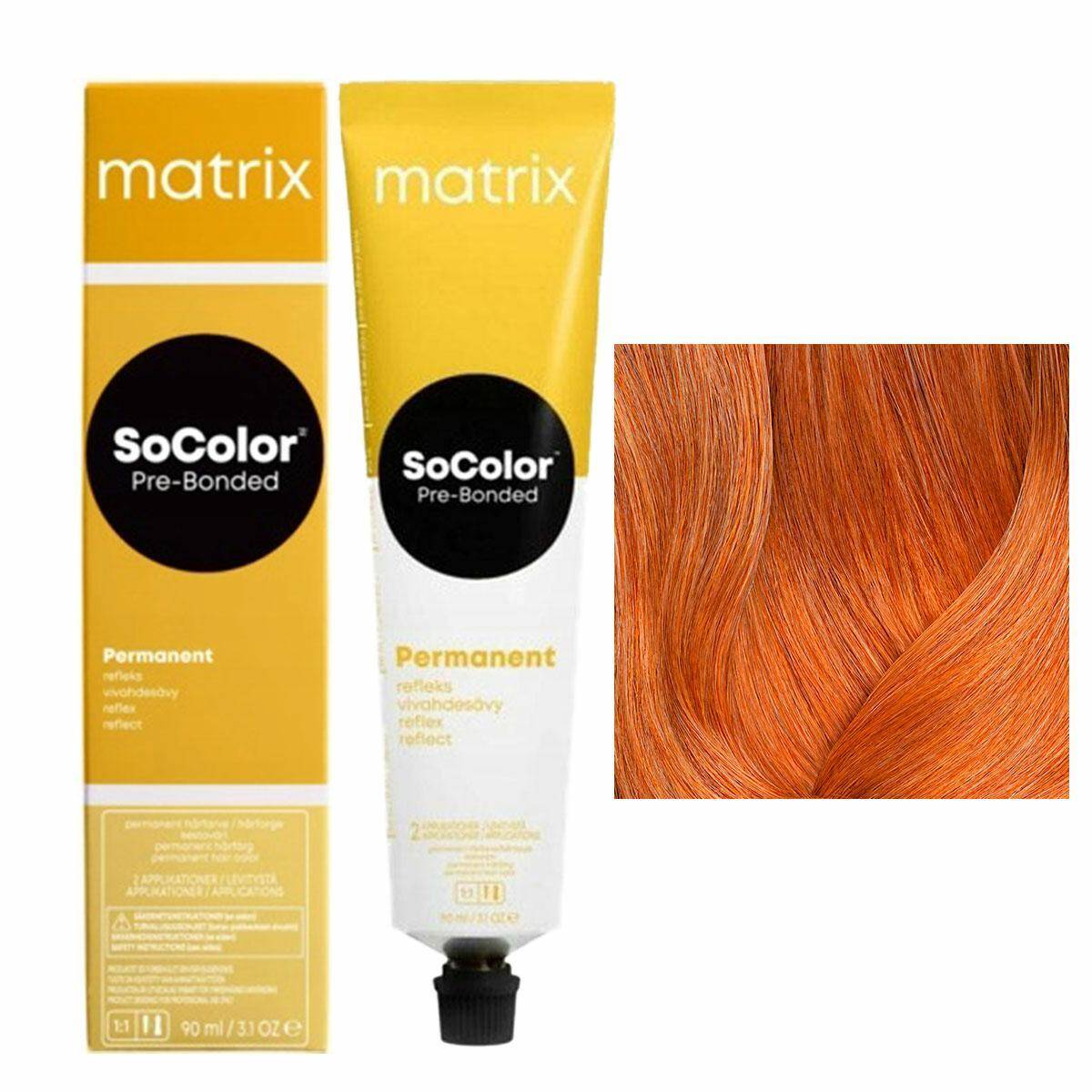 Matrix SoColor Pre-Bonded Farba do włosów - RED SR-C Miedziany, trwała koloryzacja 90ml