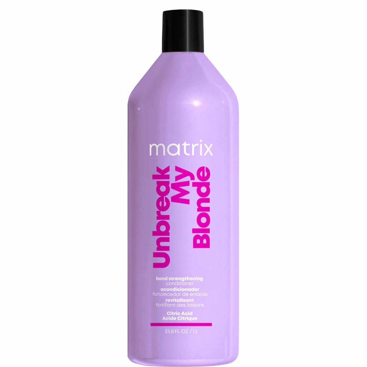 Matrix Unbreak My Blond Odżywka wzmacniająca do włosów rozjaśnianych 1000ml