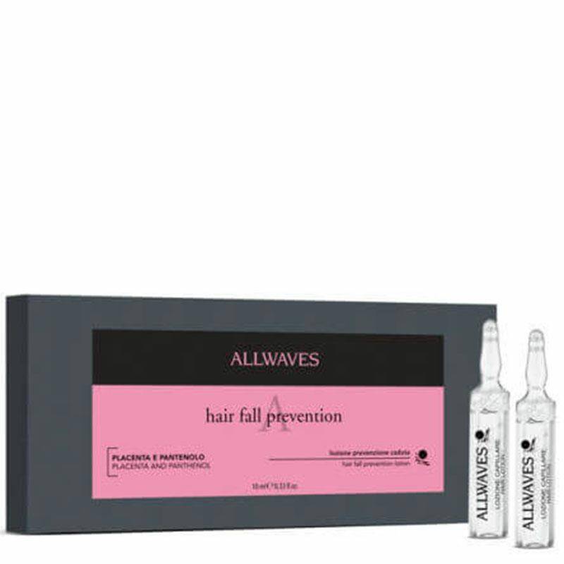 Allwaves Ampułi Placenta Lotion w ampułkach zapobiegający wypadaniu włosów 12x10ml (Zdjęcie 1)