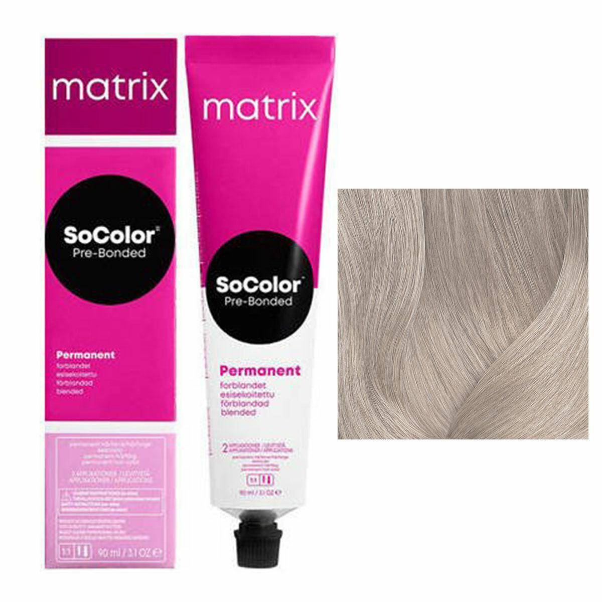 Matrix SoColor Pre-Bonded Farba do włosów - 10P Perłowy bardzo jasny blond, trwała koloryzacja 90ml