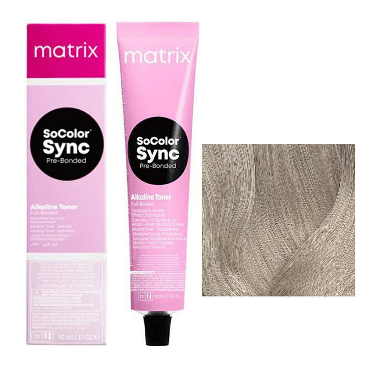 Matrix SoColor Sync Pre-Bonded Farba do włosów - 10N Extra jasny blond naturalny, półtrwała koloryzacja ton w ton 90ml