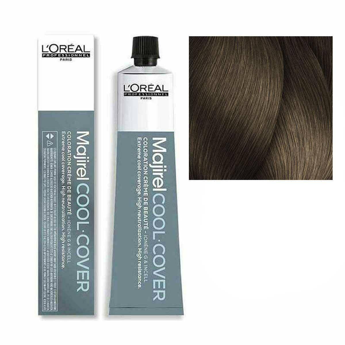 Loreal Majirel Cool Cover Farba do włosów - 7 Blond, chłodne odcienie 50ml