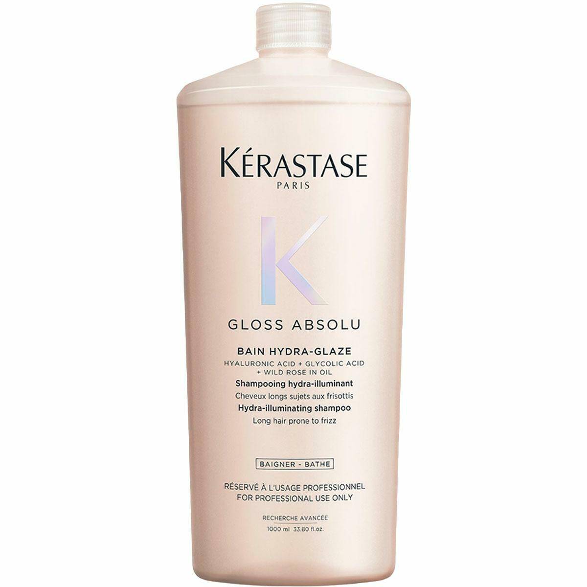 Kerastase Gloss Absolu Kąpiel Szampon intensywne nabłyszczający i zmiękczający włosy 1000ml