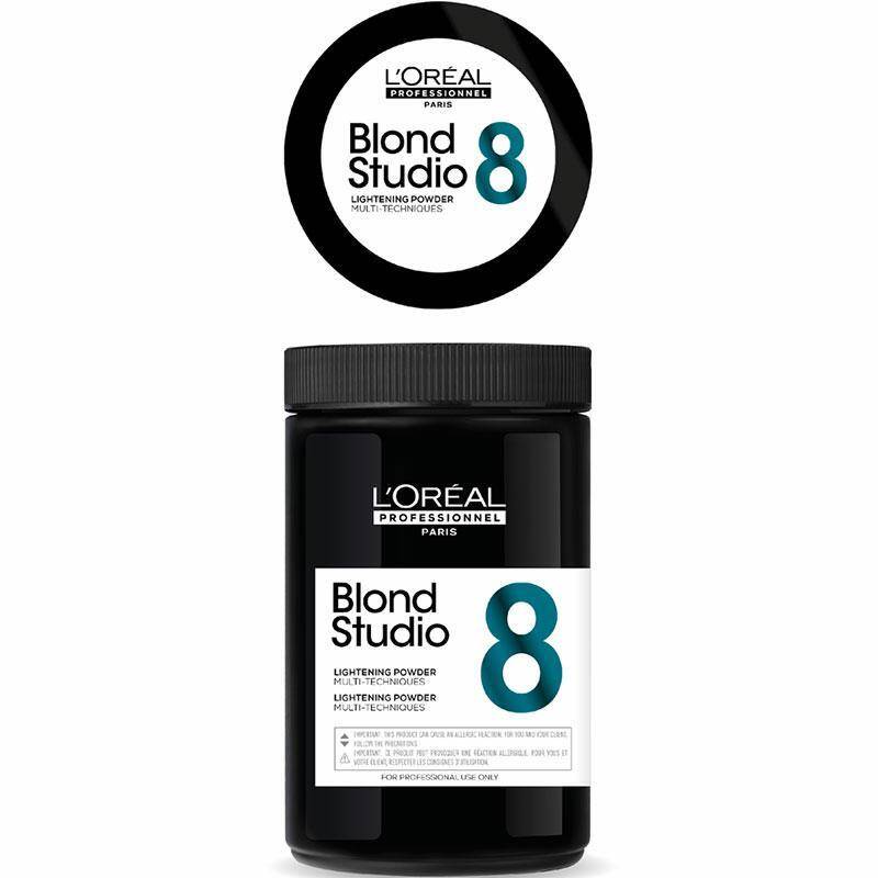 Loreal Blond Studio 8 Multi-Techniques Rozjaśniacz w pudrze 500g (Zdjęcie 1)