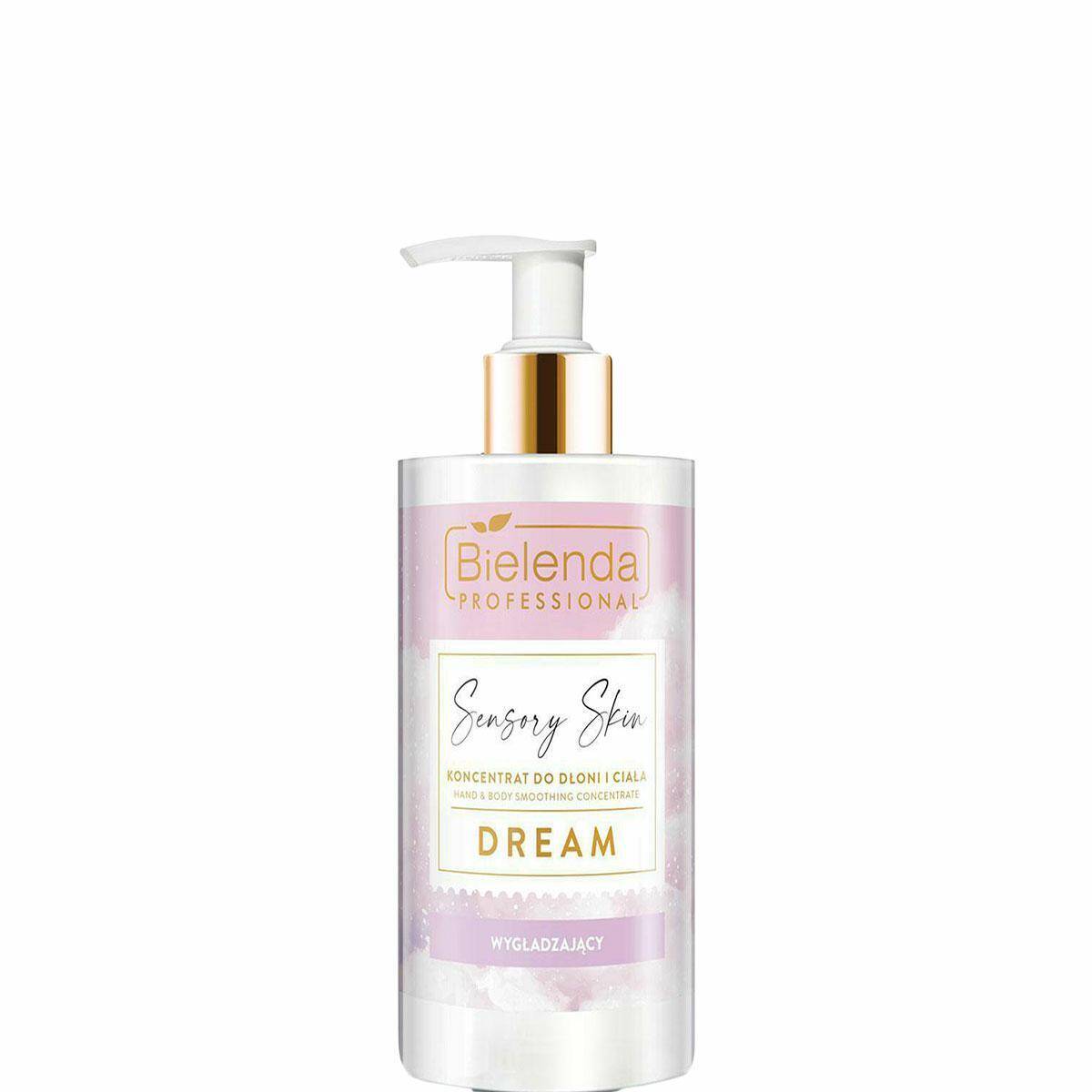 Bielenda Sensory Skin DREAM Wygładzajacy koncentrat do dłoni i ciała 300ml