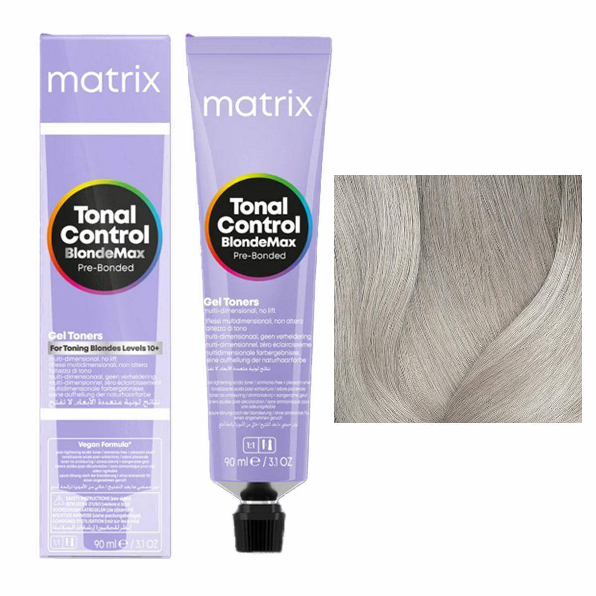 Matrix Tonal Control BlondeMax Pre-Bonded 11NA Naturally Sm-Ashing, kwasowy toner żelowy ton w ton 90ml